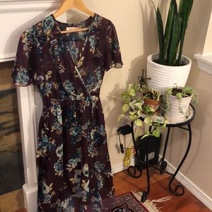 Beautiful Patterned midi/maxi dress